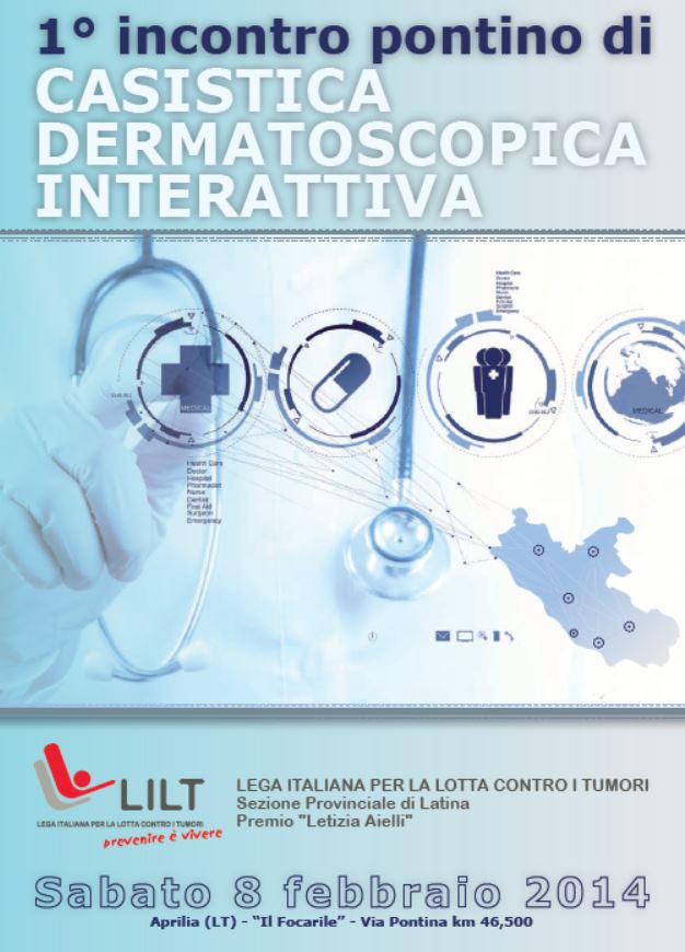 1 INCONTRO PONTINO DI CASISTICA DERMATOSCOPICA INTERATTIVA